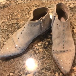 Free People suede booties